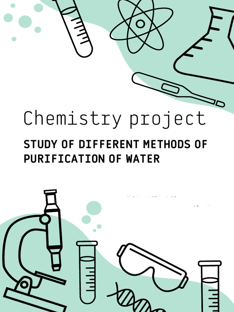 Chemistry project | PDF | Water Purification | Water
