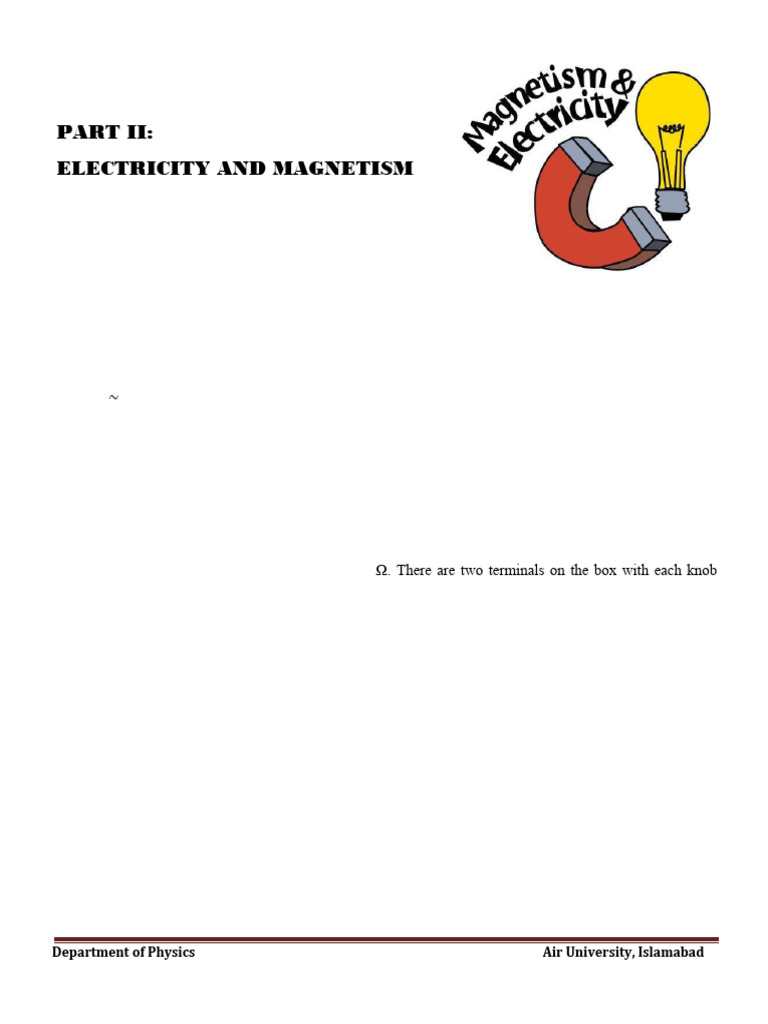 EMT Lab Manual 1 (1) | PDF | Voltage | Capacitor