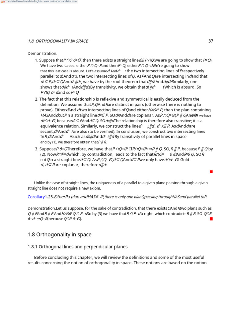 Geometry Notes Part3.Fr.en | PDF | Perpendicular | Line (Geometry)