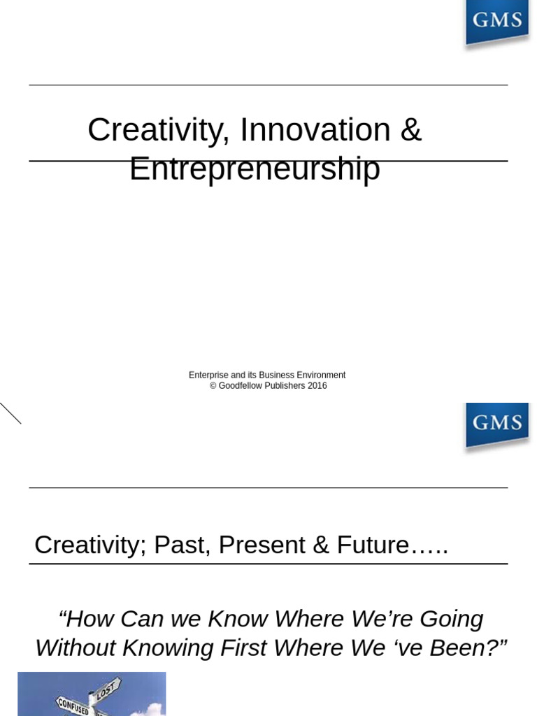 CHAP 2 Creativity Innovation and Entrepreneurship Ws | PDF ...