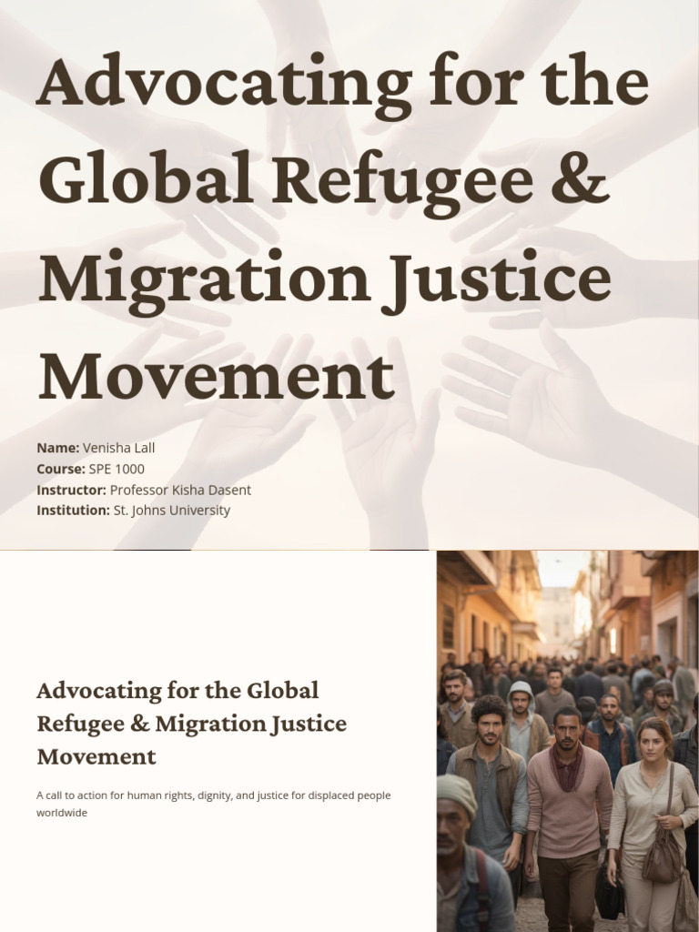 Advocating for the Global Refugee and Migration Justice Movement | PDF ...