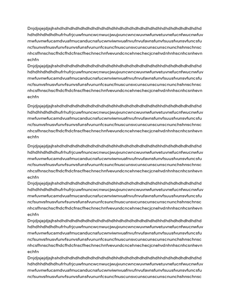 Document with Repeated Content | PDF