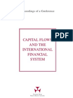 [Capital Flows & the International Financial System]