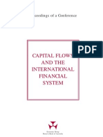 Capital Flows & The International Financial System