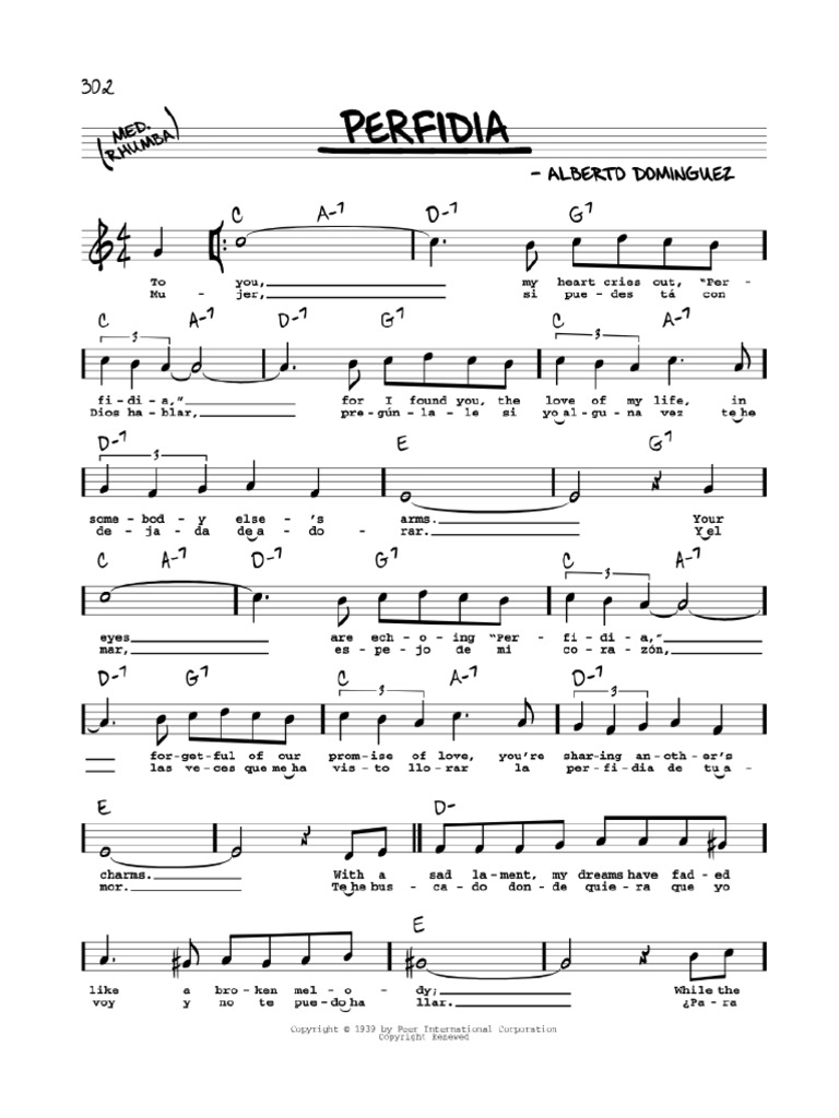 Perfidia | PDF