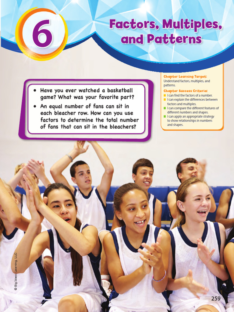 Factors, Multiples, and Patterns Explained | PDF | Multiplication ...