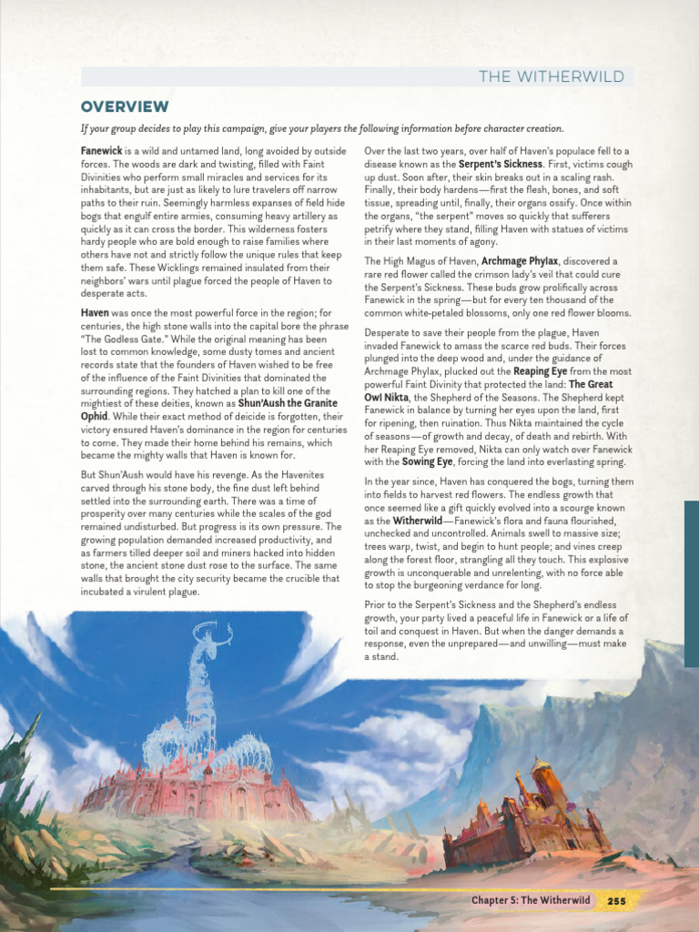 Witherwild Overview | PDF
