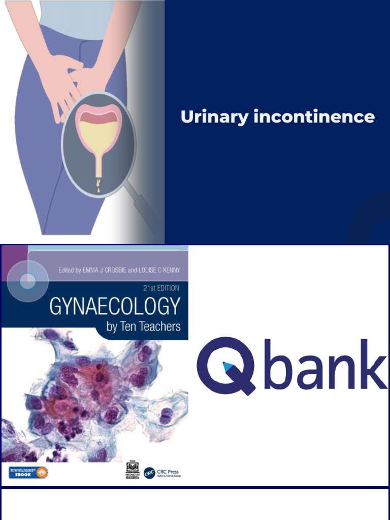 Incontinence | PDF | Urinary Incontinence | Urology