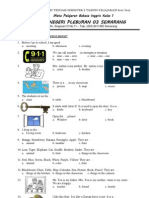 Ulangan Tengah Semester 2 Tahun Pelajaran 2010 Kls 1