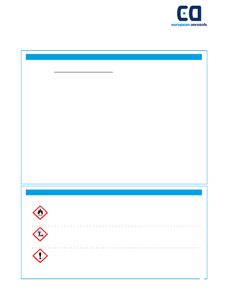 MOTIP Brake Cleaner Safety Data Sheet | PDF | Safety | Workplace