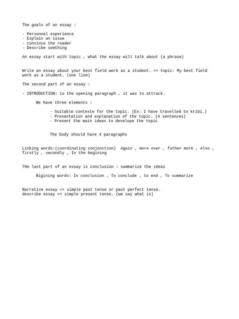 Esaay | PDF