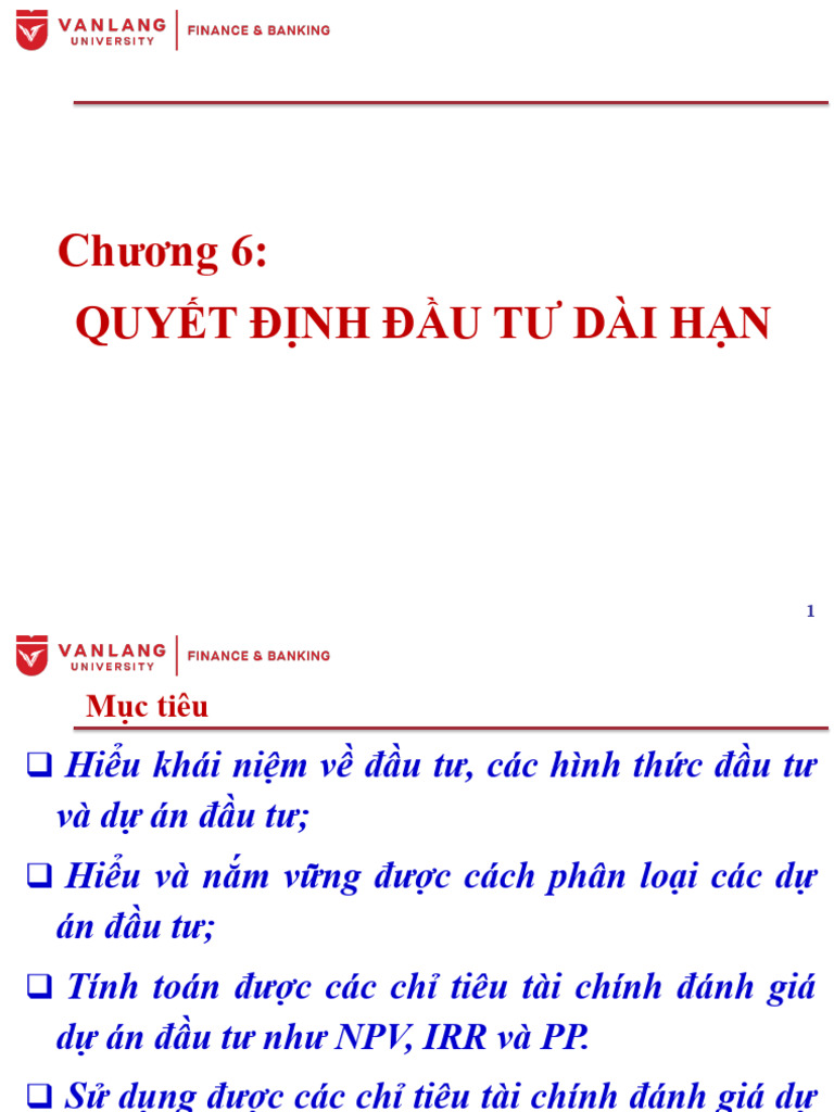 TM - TCDN - C6 - ĐẦU TƯ DÀI HẠN | PDF