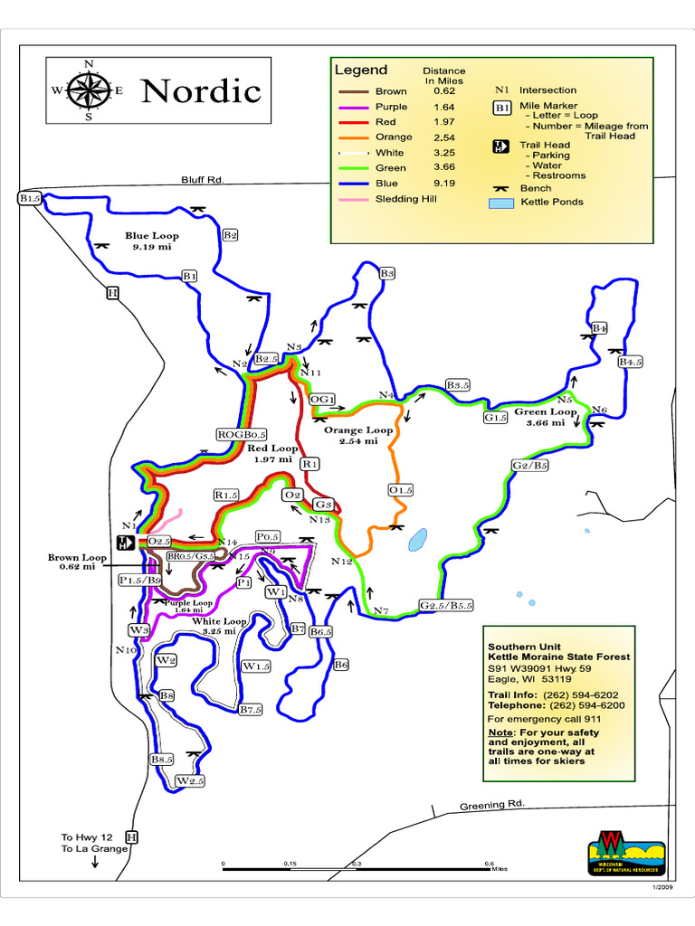 Map Nordic Trail | PDF