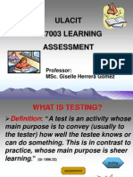 Pres. 1 Testing