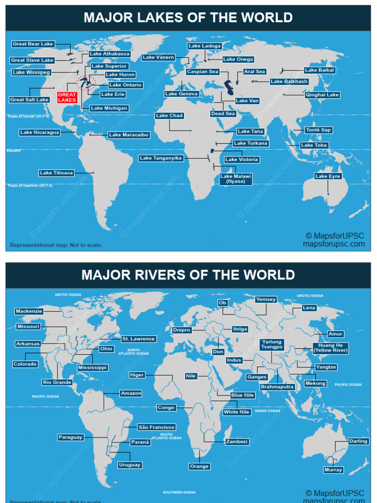 Major Geographic Features of Earth | PDF | Earth Sciences | Physical ...