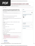 Contoh 2 Soal Latihan SPSS ( Deskriptif, Regresi, Korelasi ...