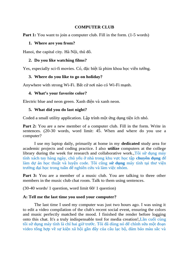 Computer Club | PDF