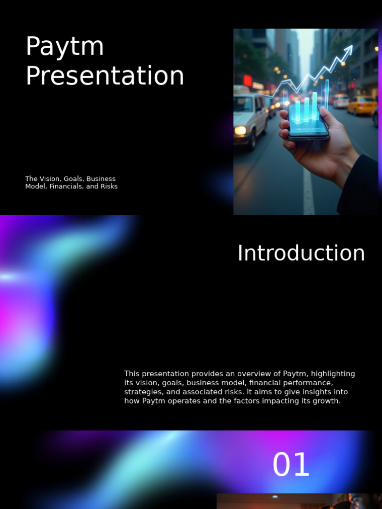 Paytm Presentation | PDF | Financial Technology | Finance & Money ...