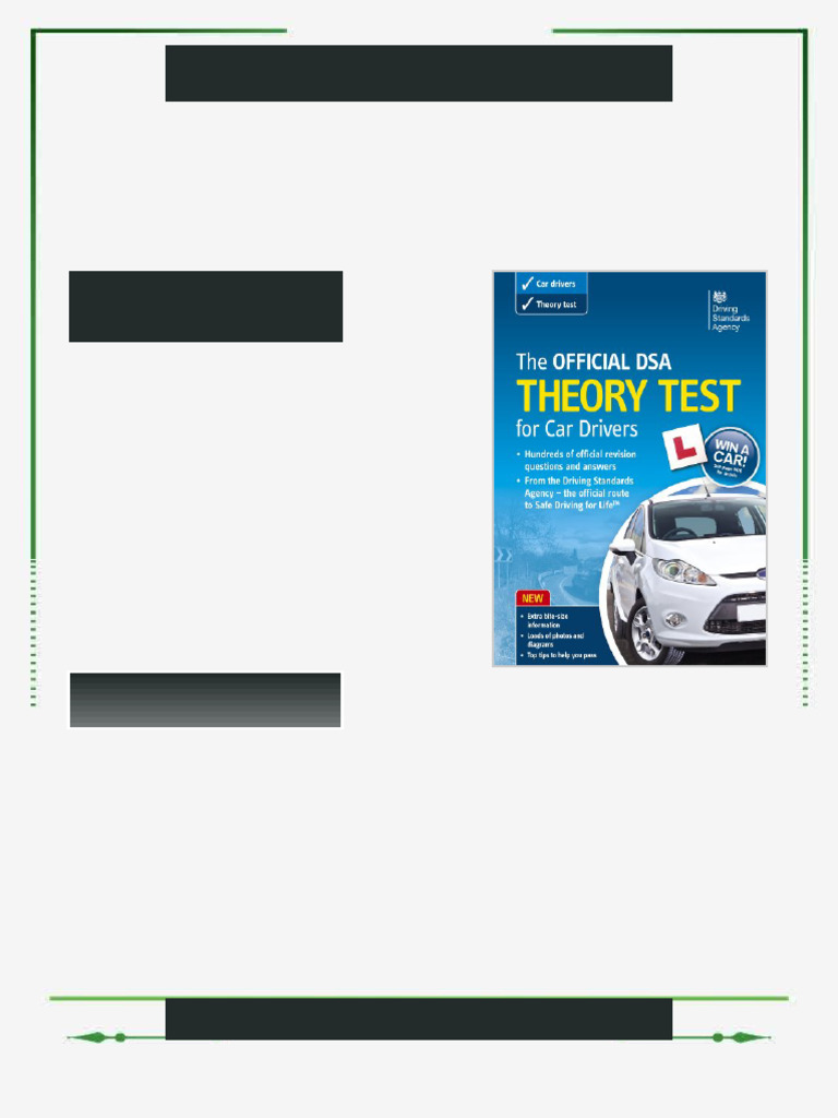 The Official DSA Theory Test for Car Drivers 16th (2013) ed Edition The ...