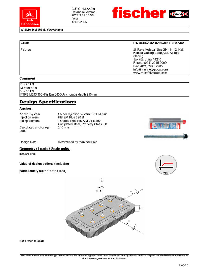 Anchor Design Specifications and Data | PDF | Drill | Mechanical ...