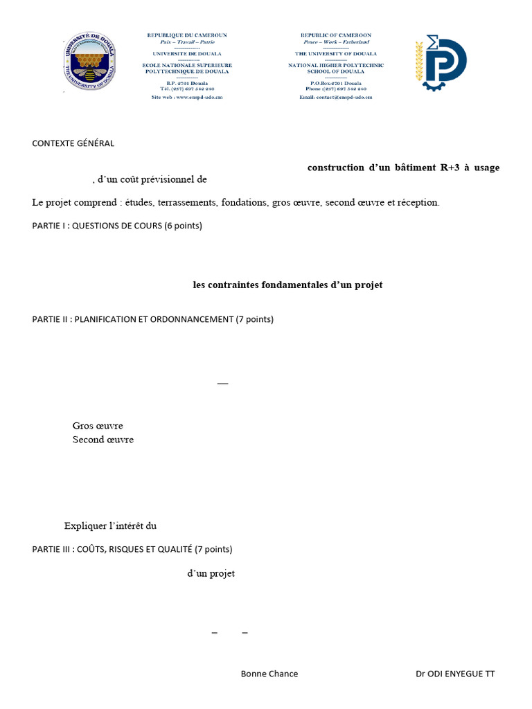 Gestion de projet en génie civil et ouvrages d'art | PDF | Pont ...