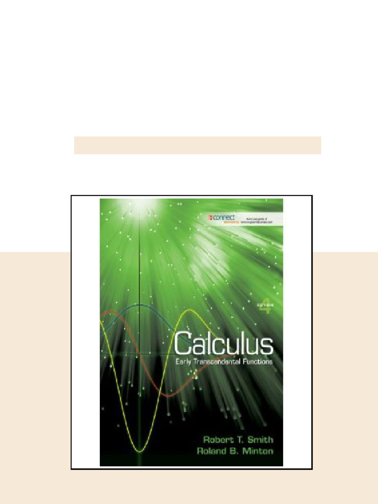 Test Bank for Calculus Early Transcendental Functions, 4th Edition ...
