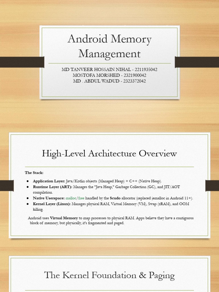 Amm | PDF | Android (Operating System) | Computer Memory