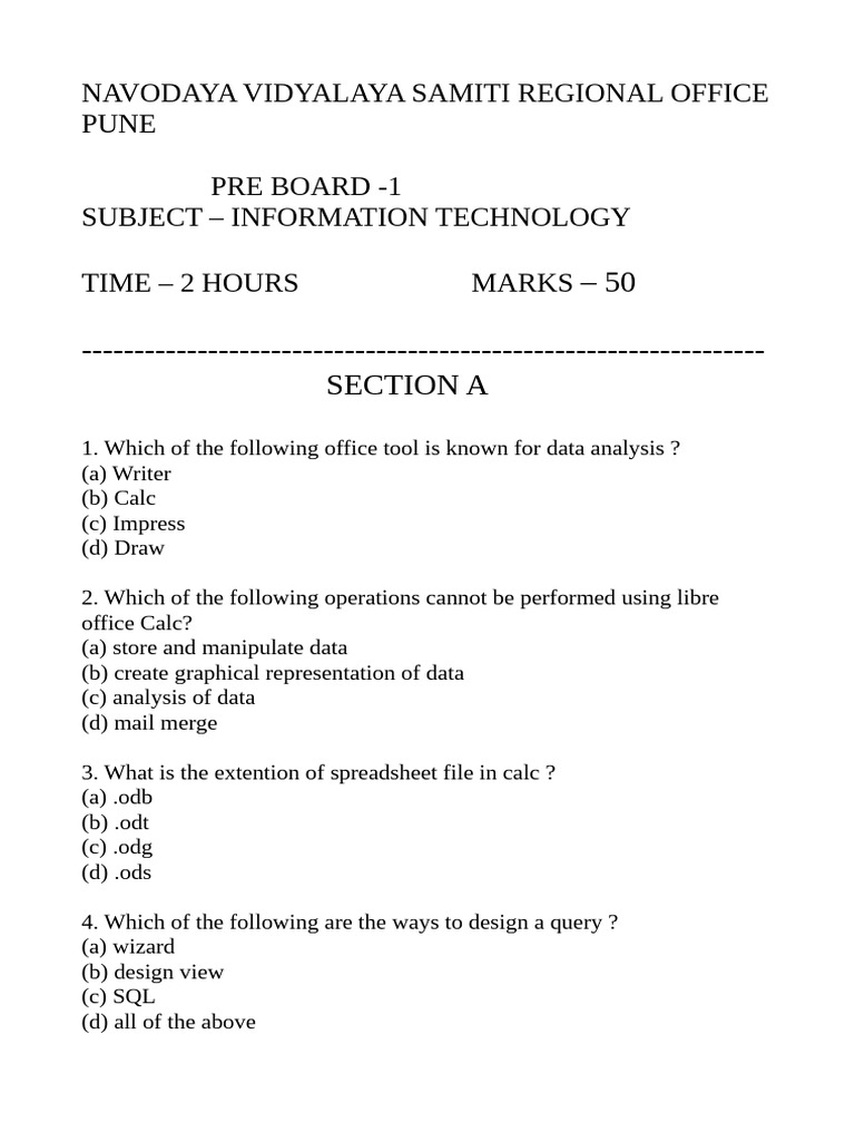 Class 10th Pre Board | PDF