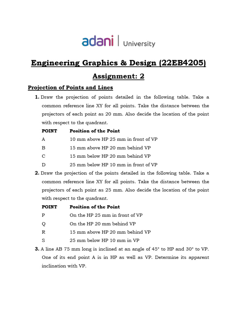 Assignment Projection Lines | PDF | Chess | Chess Theory