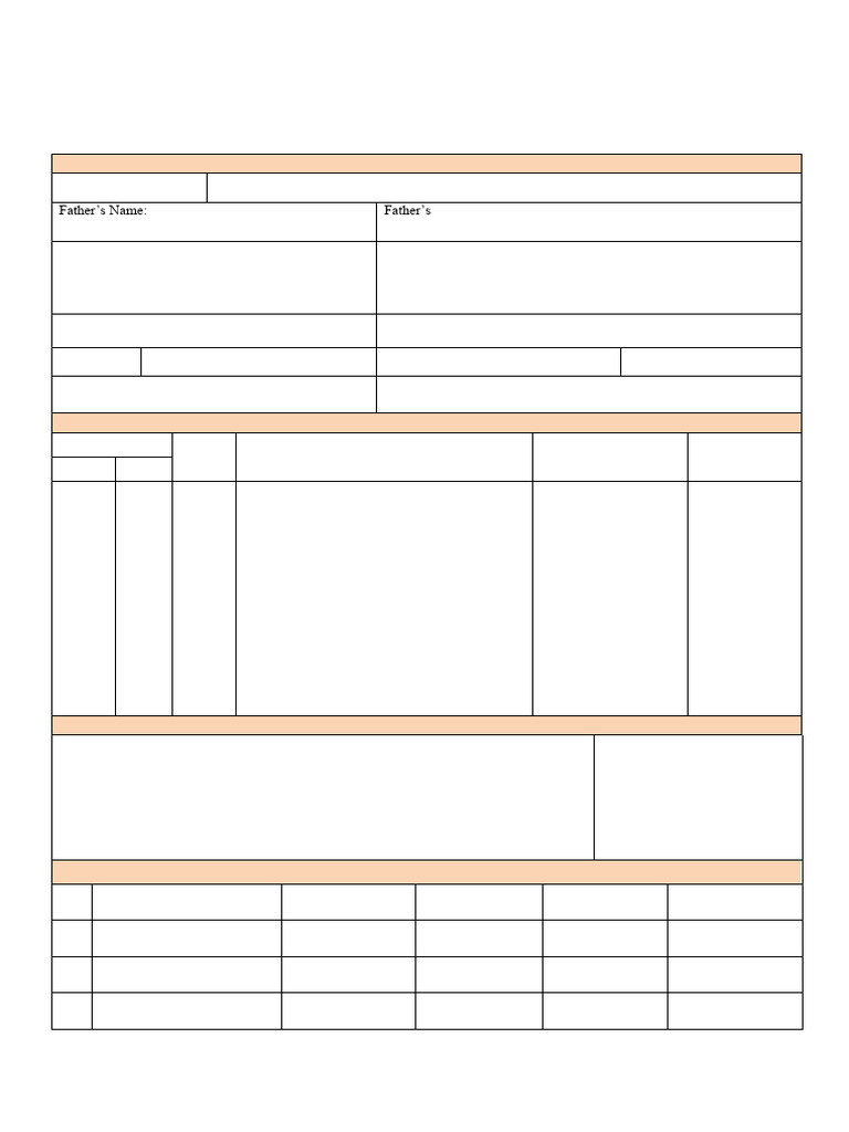 Internship Form | PDF