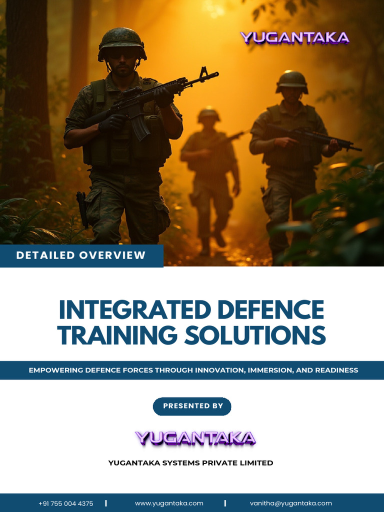 Integrated Defence Training Solutions | PDF | Simulation | Virtual Reality