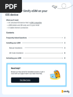 Airalo eSIM Installation Guide | PDF | Ios | Qr Code