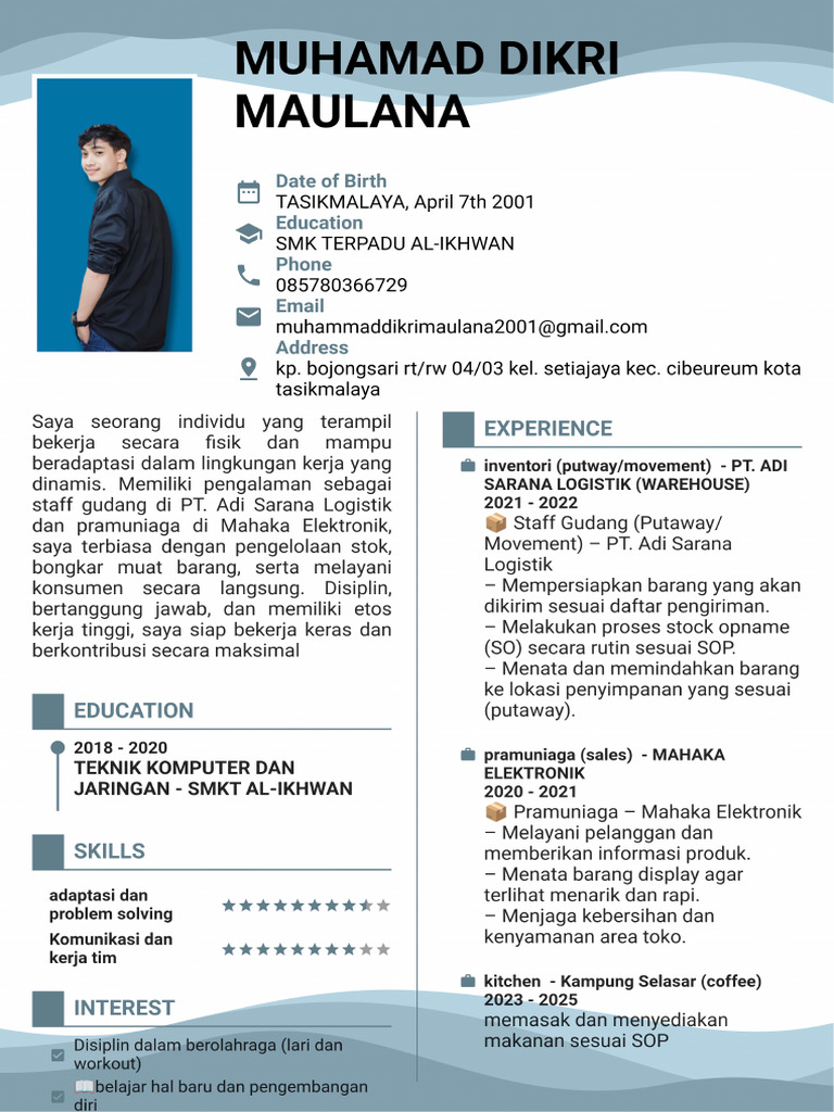 CV - Baru Saja Bikin | PDF
