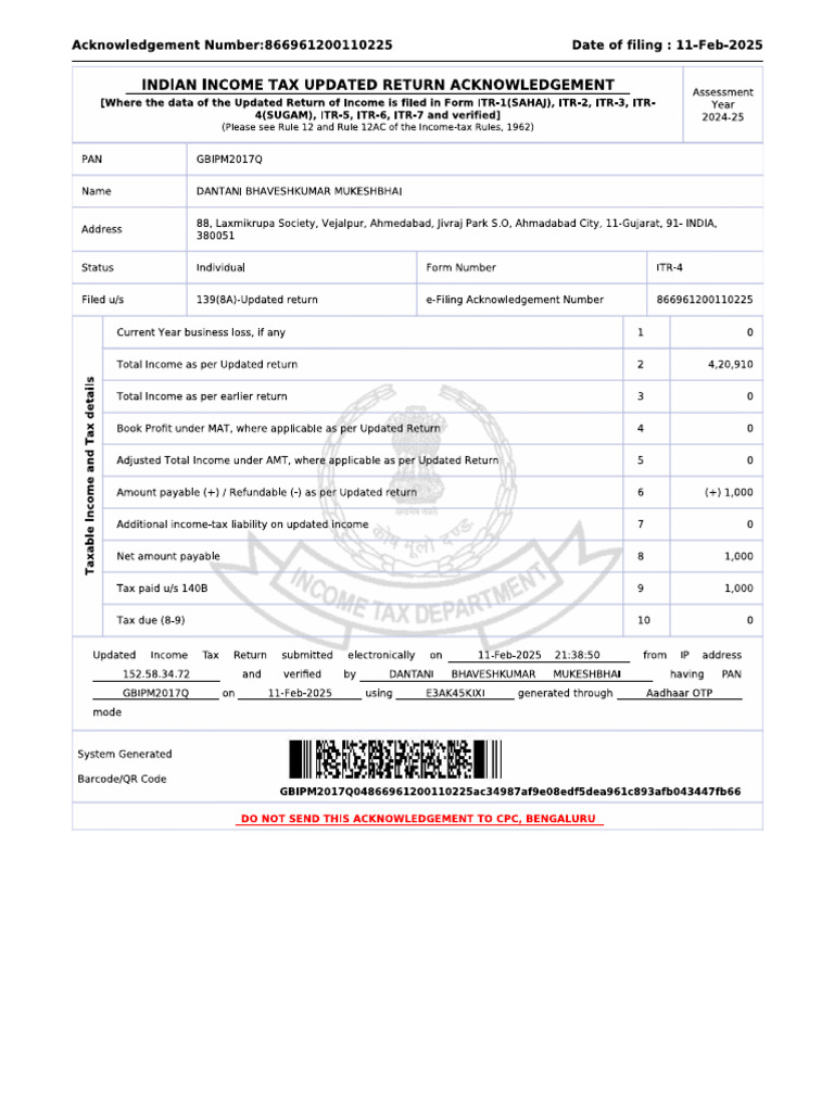 Itr Mar 24 | PDF