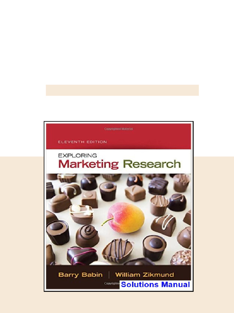 Exploring Marketing Research 11th Edition Babin Solutions Manual - test ...