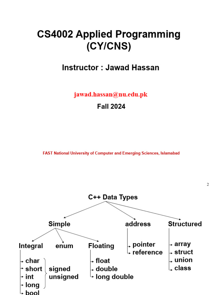 Lec4 | PDF | Computer Program | Programming