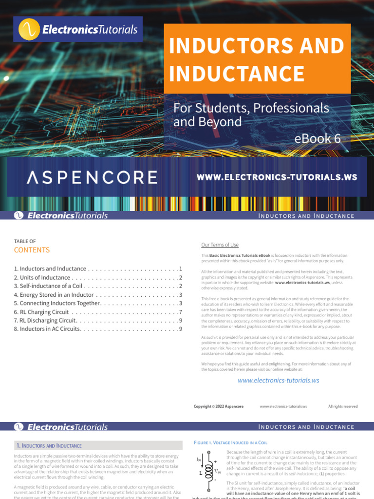 Understanding Inductors and Inductance | PDF | Inductor | Inductance