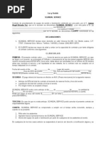 Carta responsiva y compra venta vehiculo