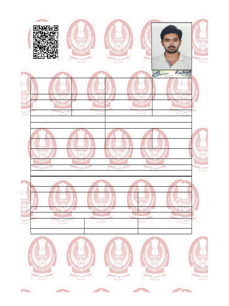Applicationform Draft Print For All | PDF