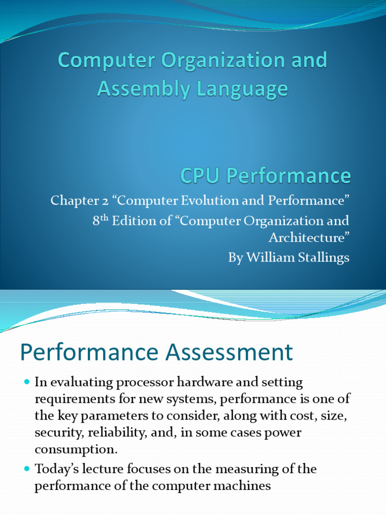 Lecture No.18 | PDF | Central Processing Unit | Computer Architecture