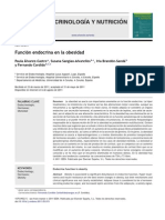 Funcion Endocrina en La Obesidad PDF