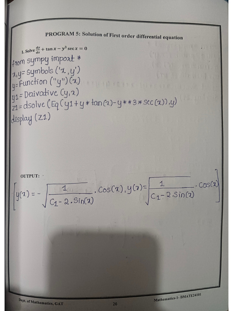 Program 5 | PDF
