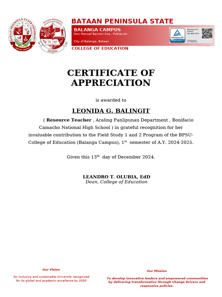 Rt Certificate | PDF