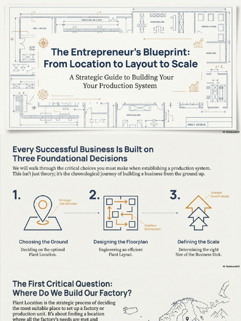 Building Production Systems Location Layout Scale | PDF