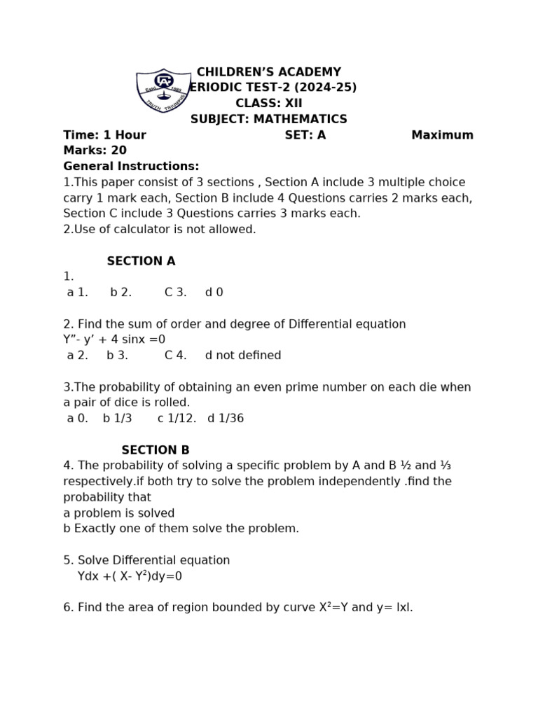 Maths PT 2 12 | PDF