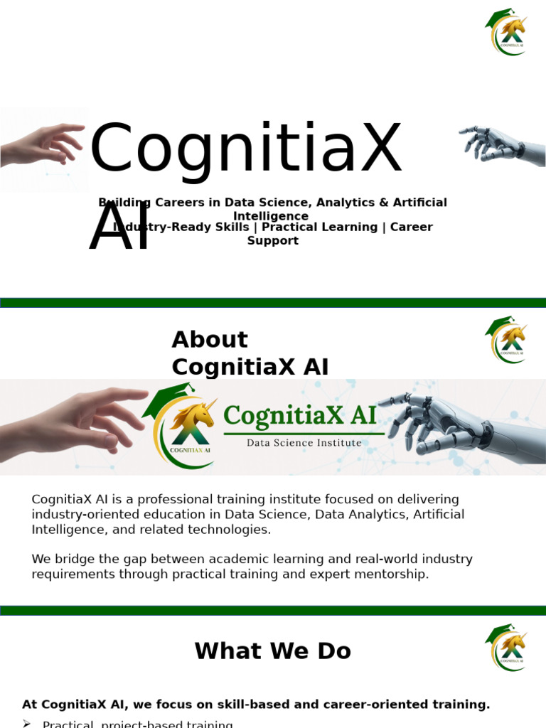 Data Science & AI Career Training | PDF | Machine Learning | Statistics