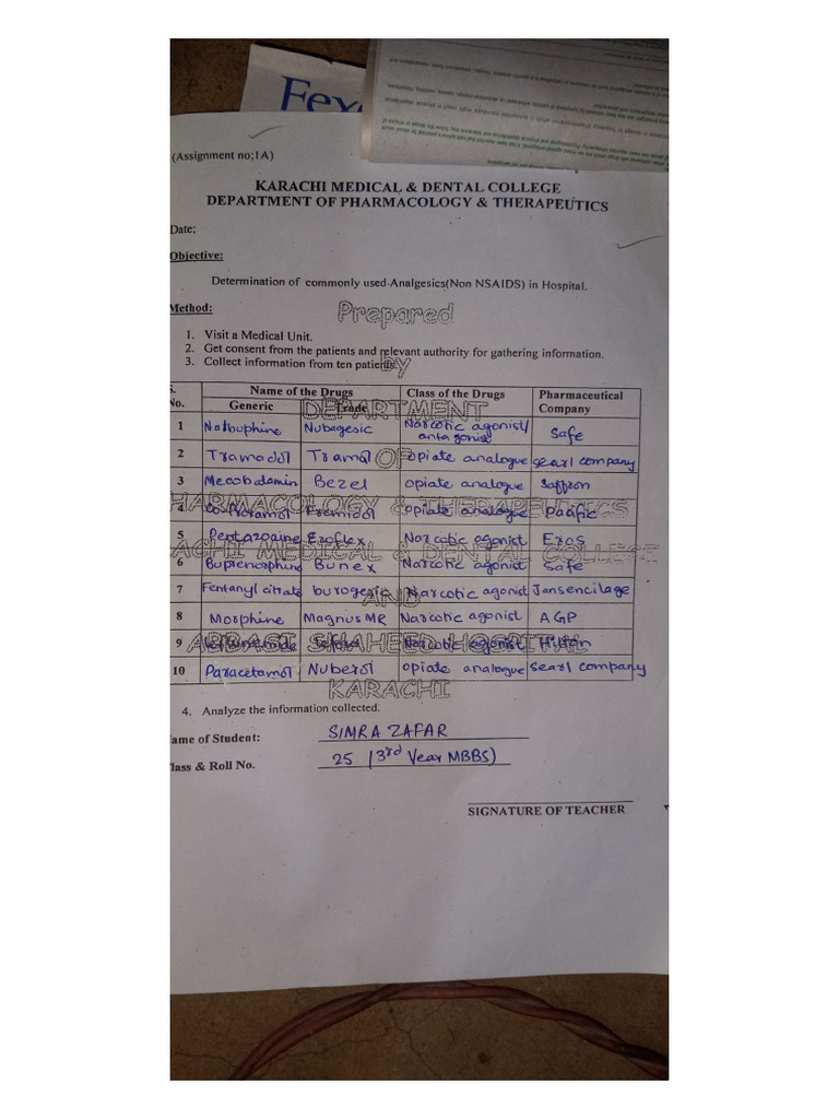 Pharma Log Book | PDF