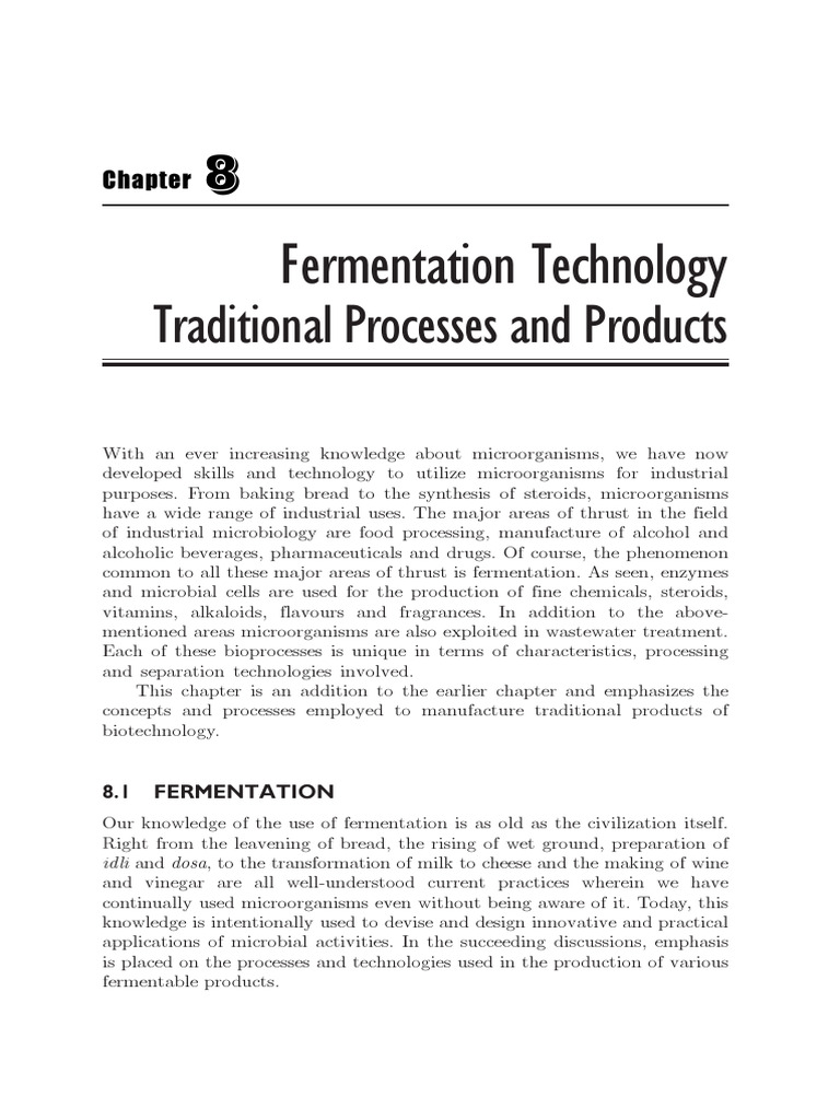 Fermentation Technology Overview | PDF | Fermentation | Lactic Acid
