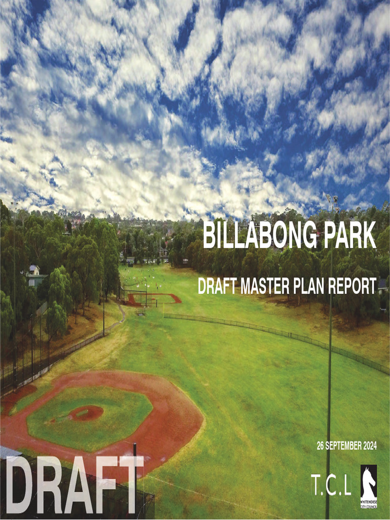 Billabong Park Draft Master Plan Upload | PDF | Strategic Planning | Parks