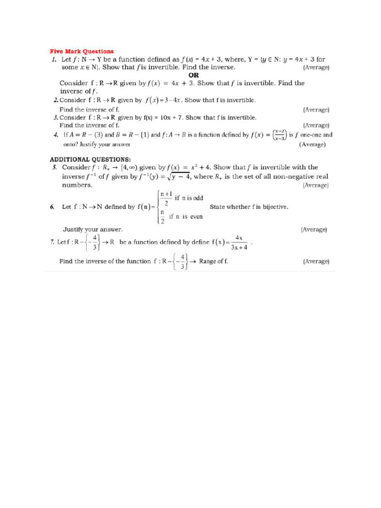 Maths QP | PDF